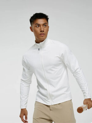 Lightweight Men Athletic Zip Up Jacket