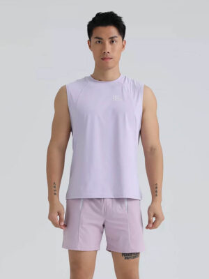 Moisture Wicking Men's Fitness Sleeveless Shirt